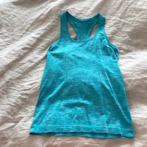 Lululemon blue swiftly tank. Make an offer !!